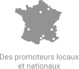 Des promoteurs locaux et nationaux